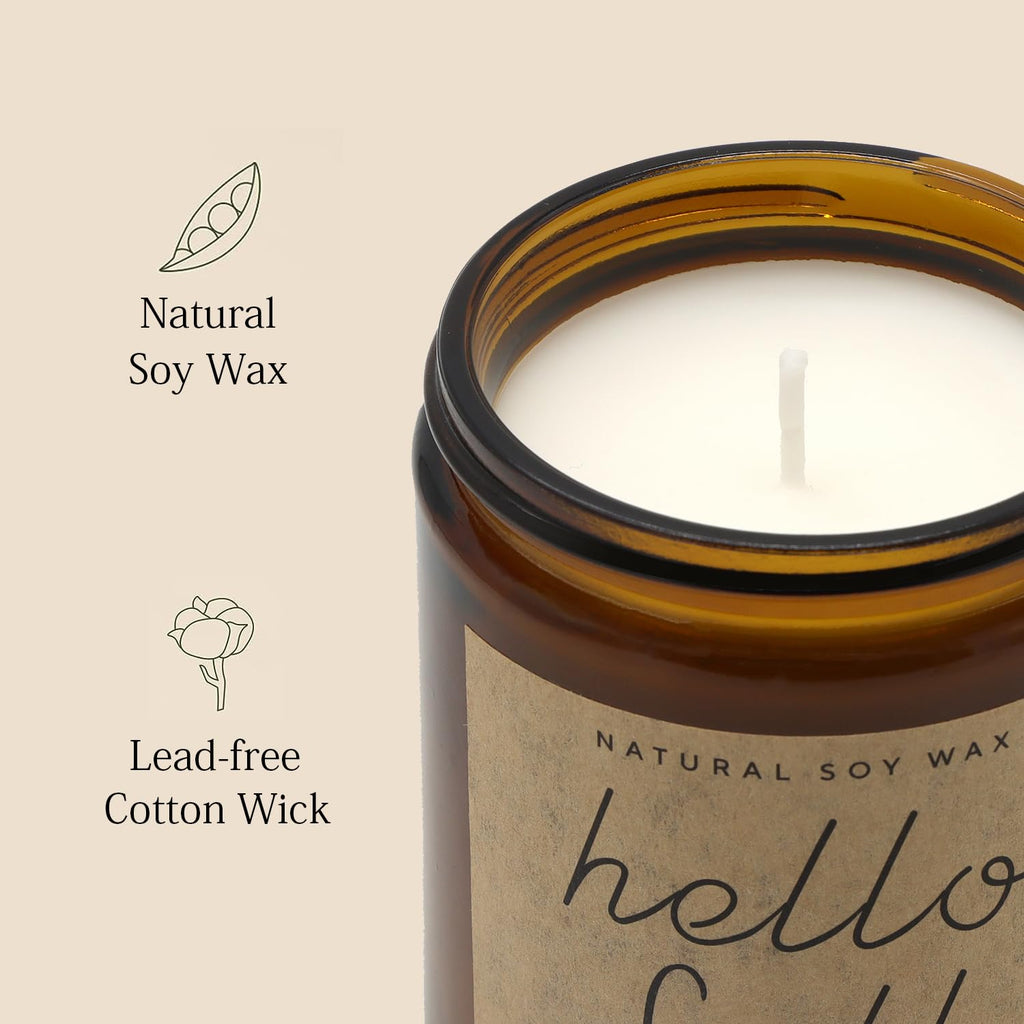 Christmas Candles - Christmas Gifts for Women, Aromatherapy Candle for Home Scented, Natural Soy Wax Vanilla Scented Candles