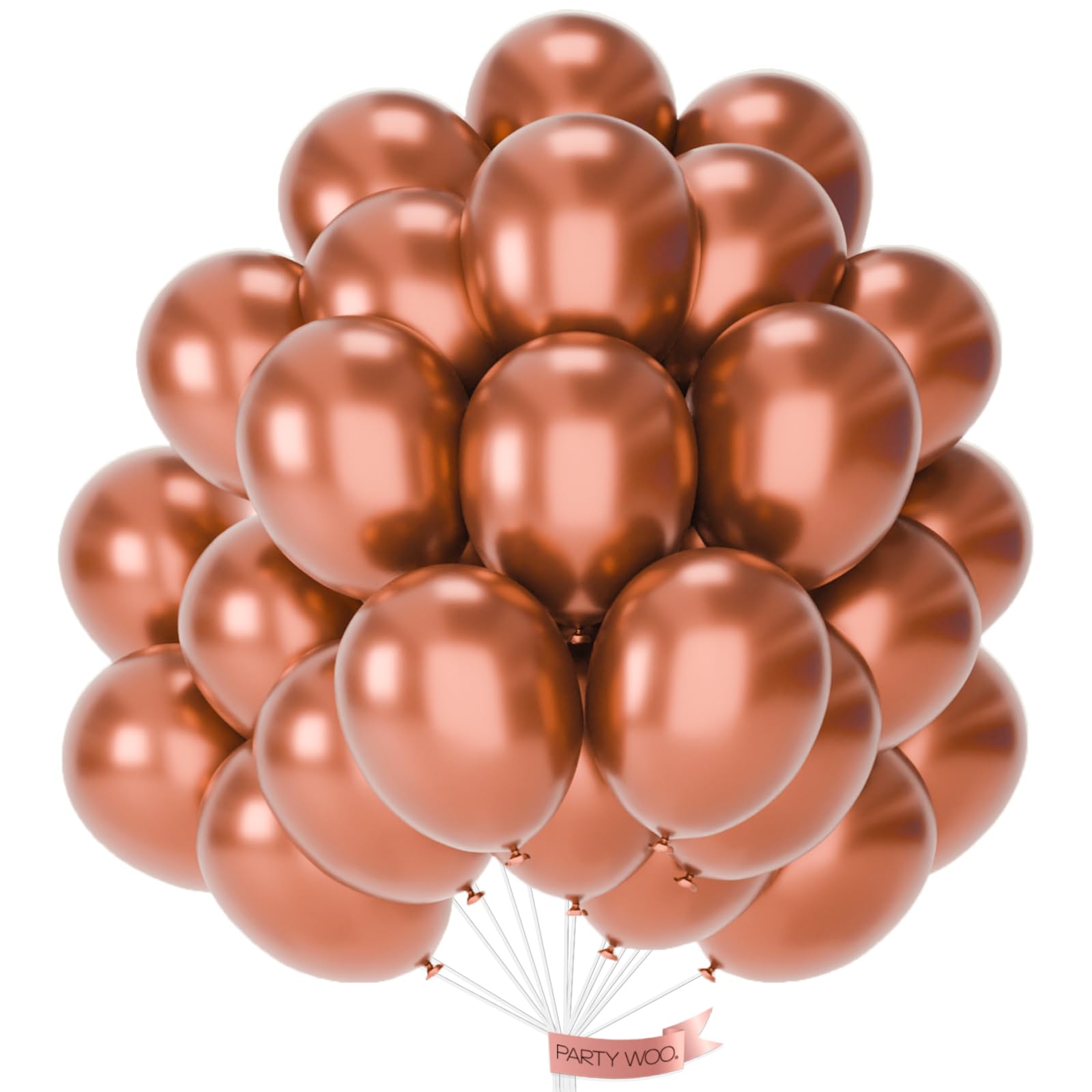 PartyWoo Metallic Green Balloons 50pcs 12 Inch Metallic Apple Green Latex Helium Balloons for Graduation Spring Forest Summer Wedding Engagement Baby Shower Birthday Party Decorations Green-G121