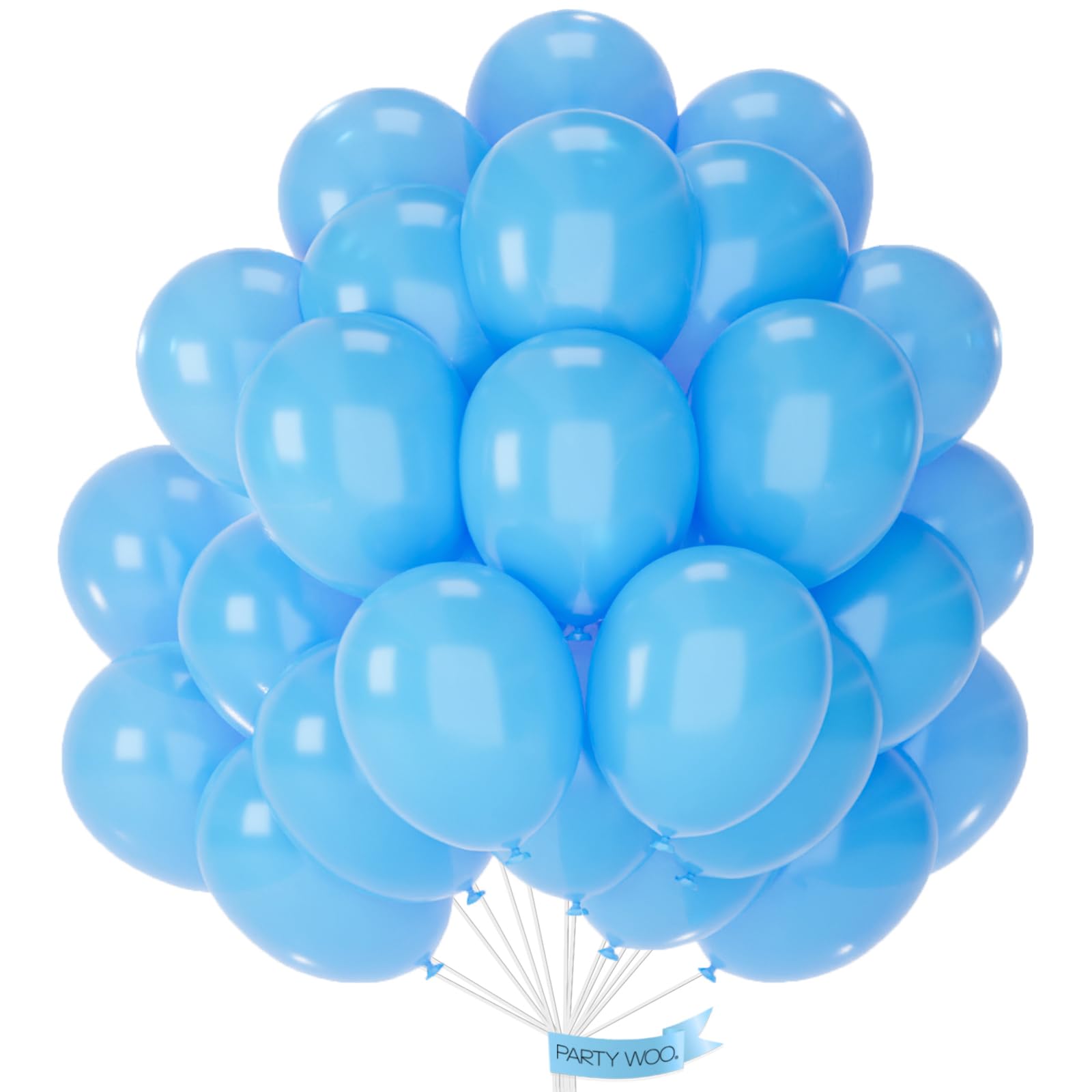 PartyWoo Metallic Green Balloons 50pcs 12 Inch Metallic Apple Green Latex Helium Balloons for Graduation Spring Forest Summer Wedding Engagement Baby Shower Birthday Party Decorations Green-G121