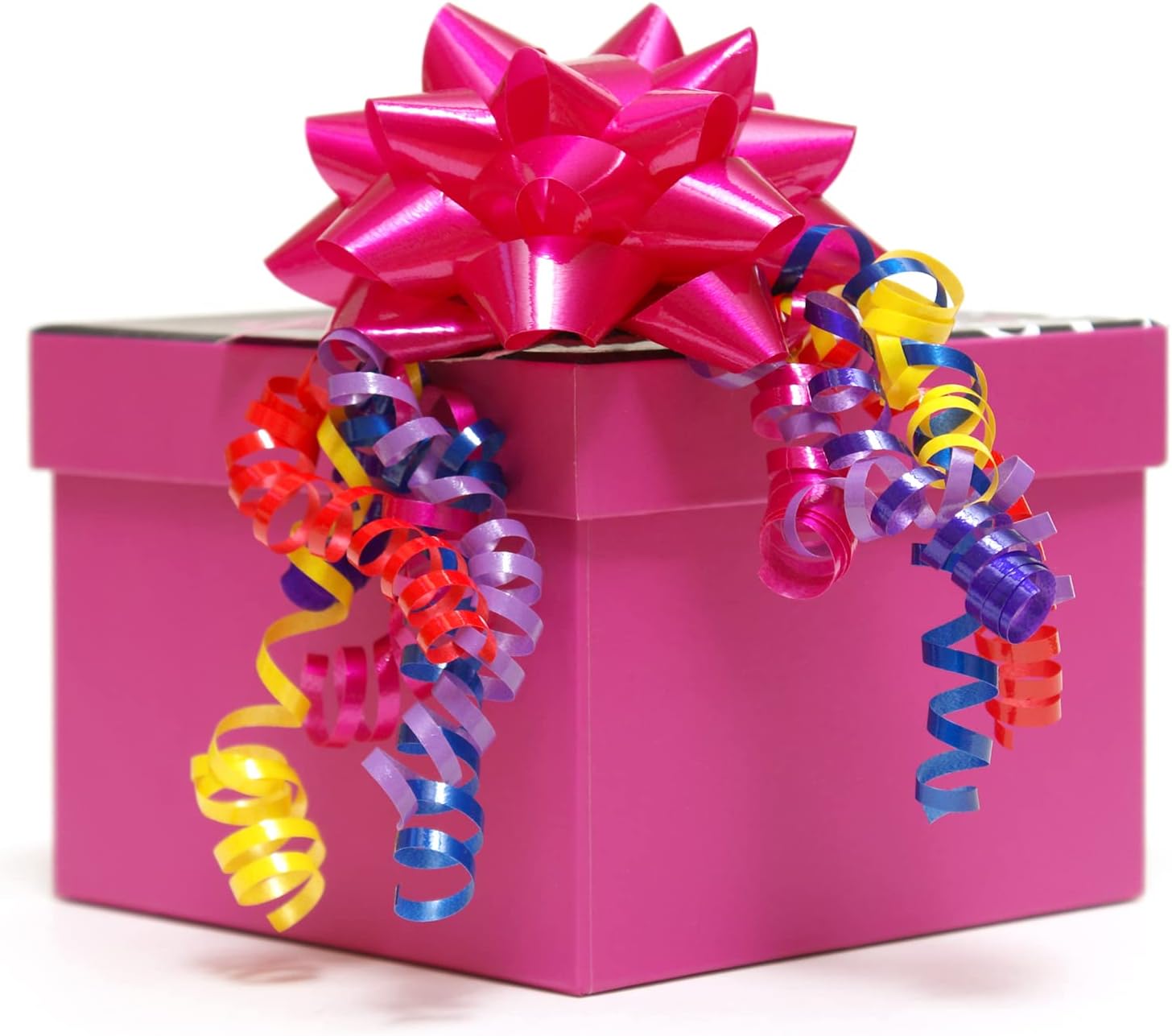 WELTOKE 72 Gift Bows Assortment with 18 Rolls Curling Ribbons, Holiday Bows for Gift Wrapping, Christmas Wrapping Ribbon, Crafting, Wedding, Party, Festival, Florist Flower(9 Rainbow Colors)