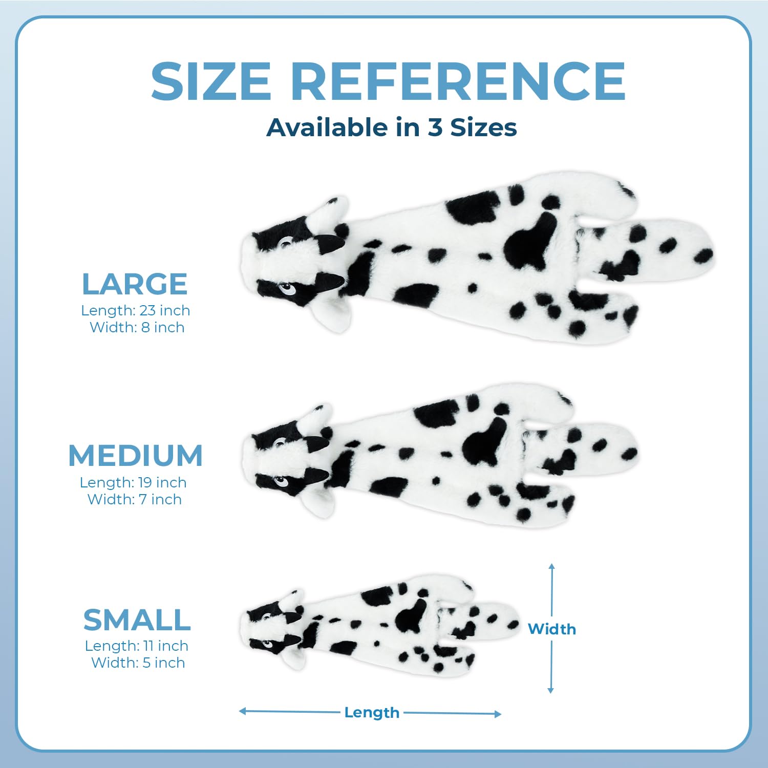 Best Pet Supplies Squeaky Dog Toys with Soft Durable Fabric for Small, Medium and Large Pets Interactive Toy for Indoor Play, Supports Active Biting and Play - 4 Figures, Small