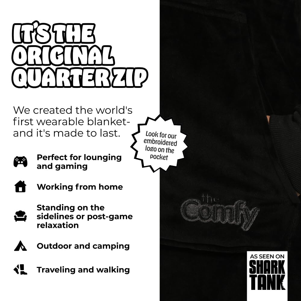THE COMFY Original | From Shark Tank | Patented | Oversized Sherpa Wearable Blanket Hoodie| Gift for Women & Men | One Size