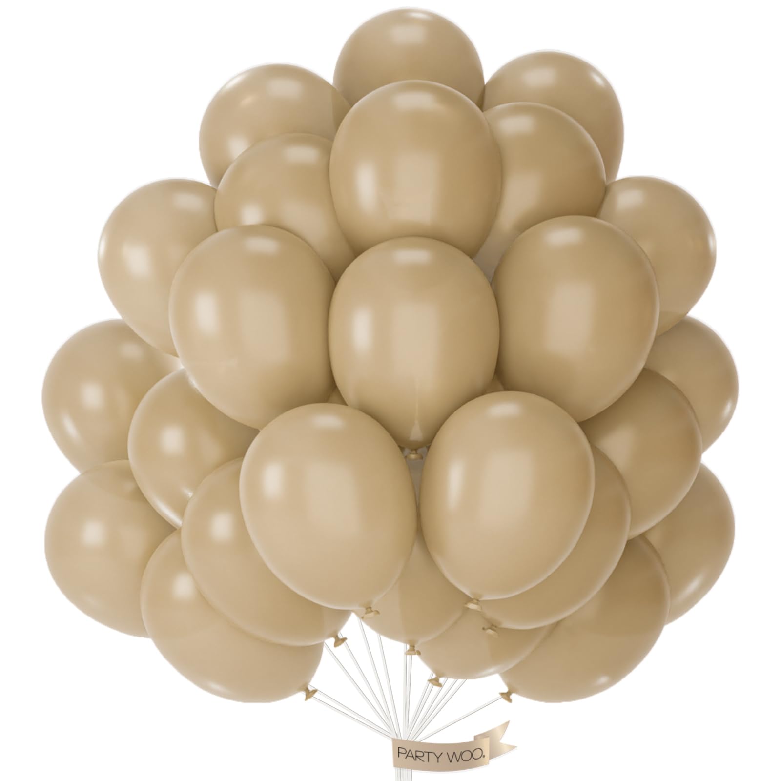 PartyWoo Gold Balloons 100pcs 12 Inch Gold Latex Helium Balloons for Birthday Wedding Anniversary Baby Shower Graduation Bachelorette Retirement Engagement Tea Casino Disco Party Decorations Gold-G101
