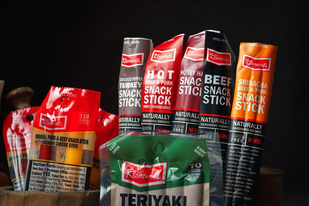 Jerky.com 26pc Meat Sticks Variety Pack - Fathers Day Gift for Dad - Beef Jerky Gifts for Men - Low Sugar & High Protein - Gluten Free & Keto Meat Sticks - Pork, Turkey, Ham Beef Jerky Sticks & Cheese Sticks - Dad Gifts