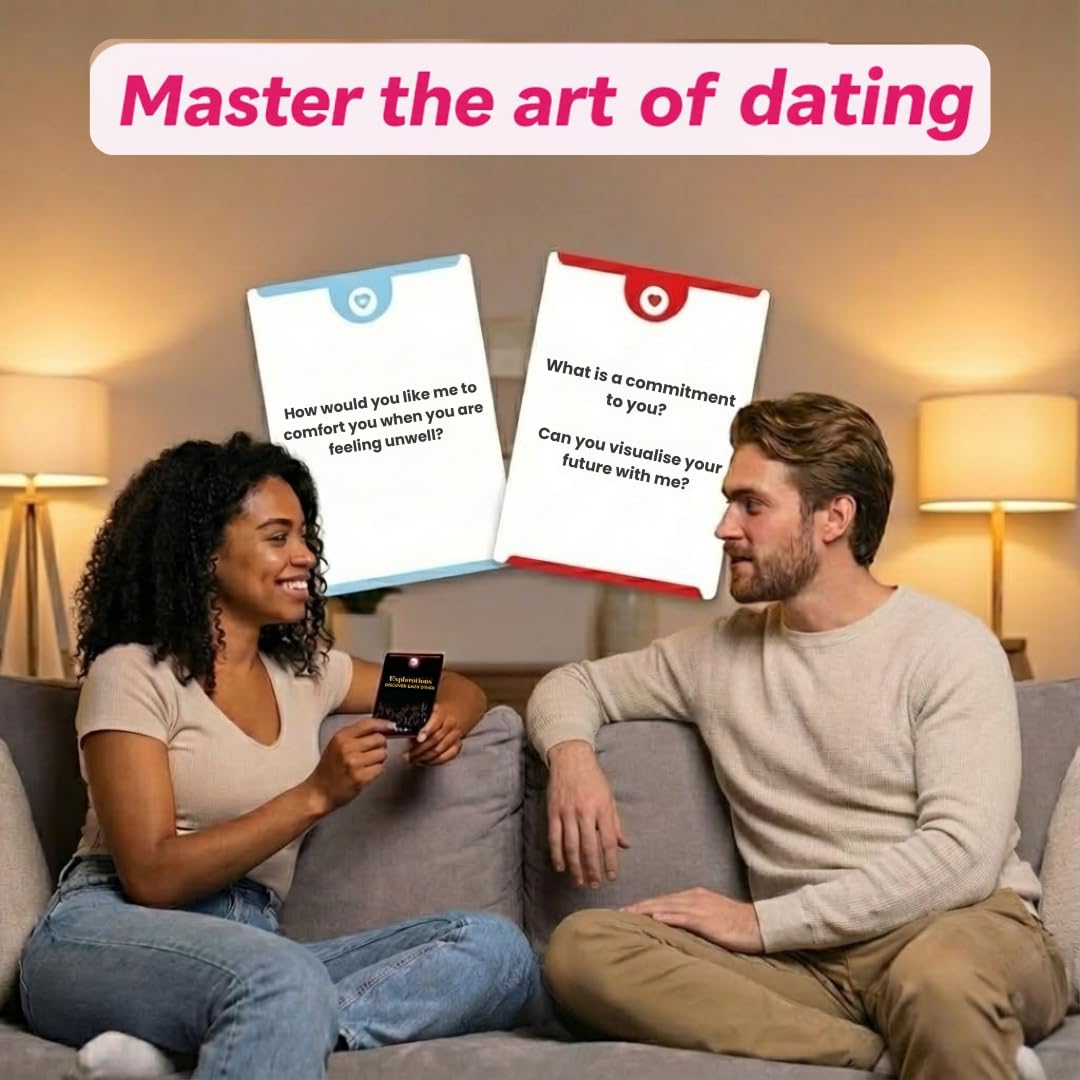 Life Sutra Couple Reconnect 3 in 1 Game - 200 Classsic Conversation Cards, 100 Scratch Off Date Adventures and Endless Date Nights Combinations with The Couples Dice Game. Ideal Valentine's Gift