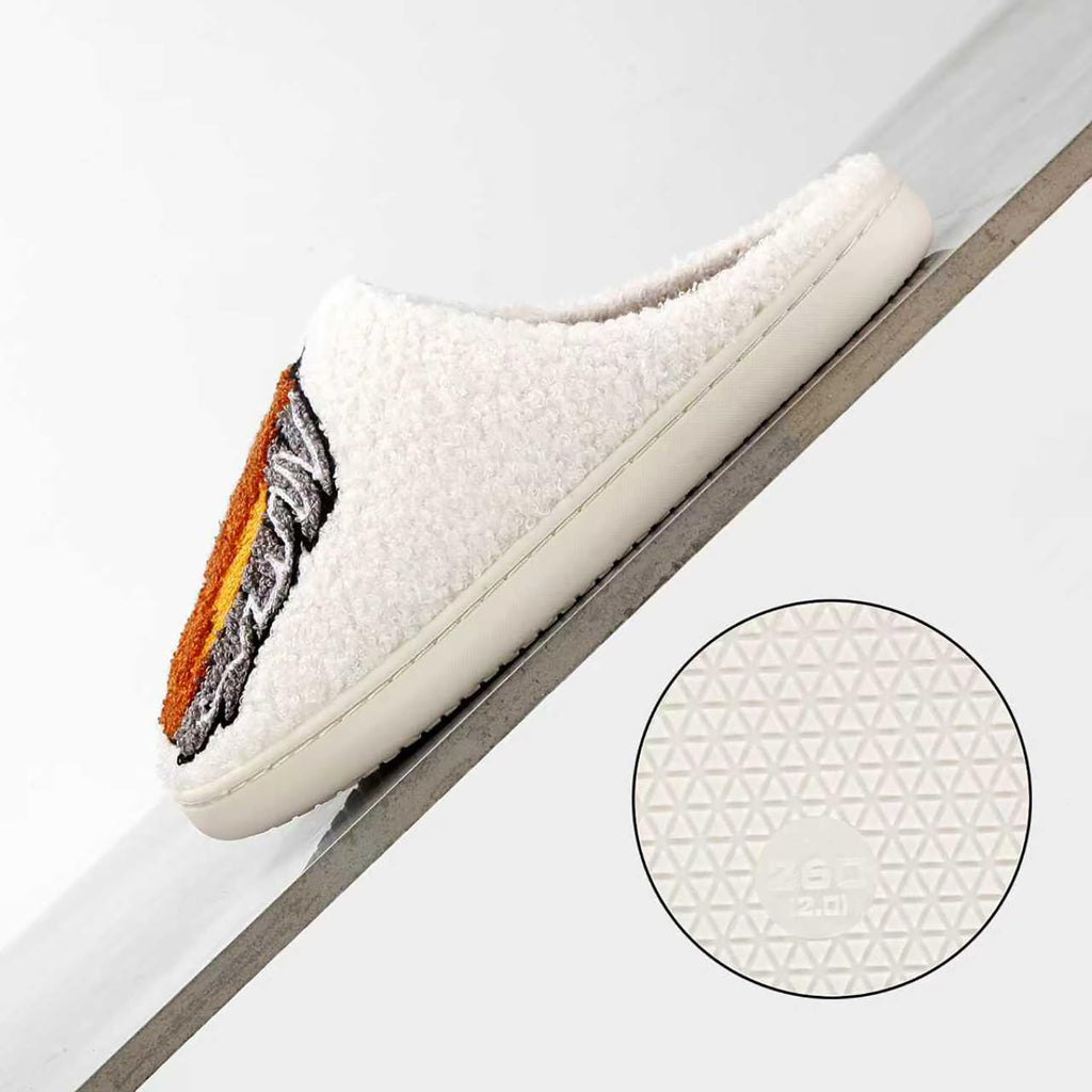 Cute Animal Slippers for Women Men Winter Fluffy Warm House Slippers Soft Plush Indoor outdoor Shoes
