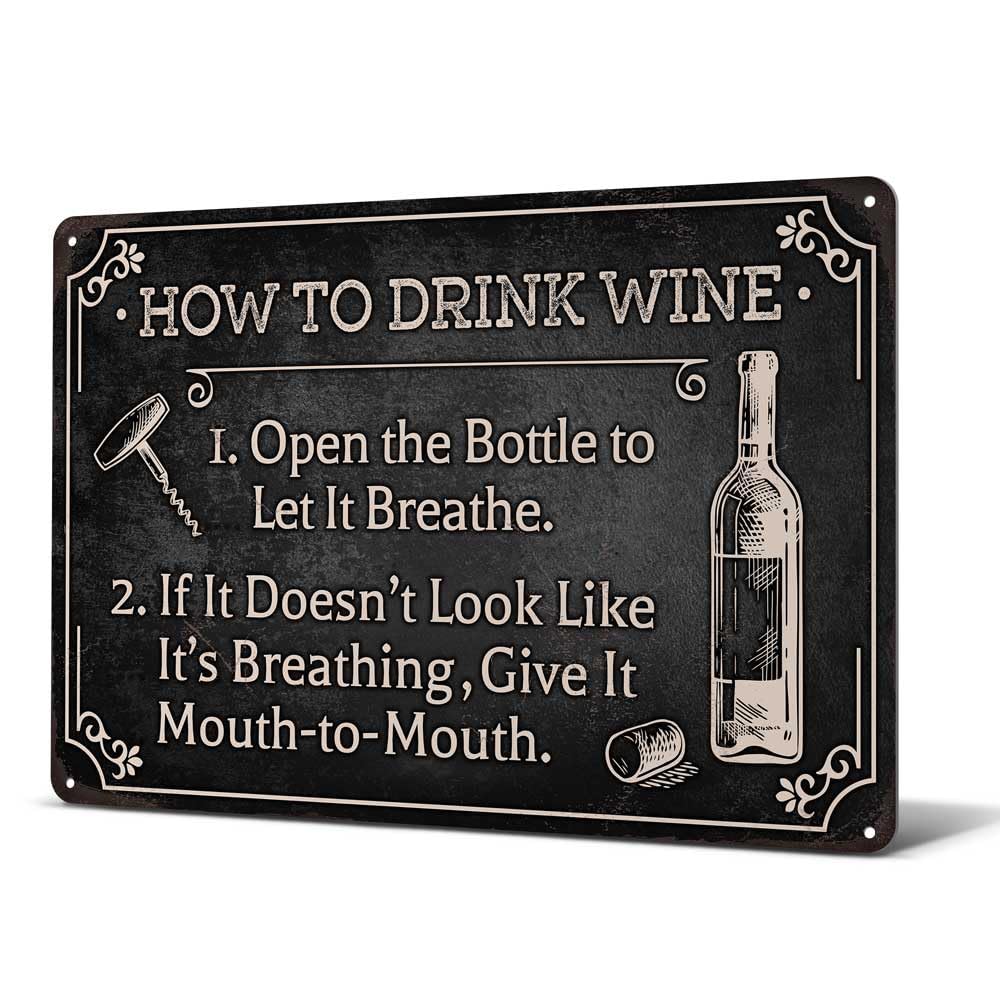 Heuhuww Grandparents Gifts-Vintage Grandparents House Rules Metal Sign for Grandma Grandpa from Grandkids Rustic Farm Home Kitchen Decor 12" x 8"(H19)