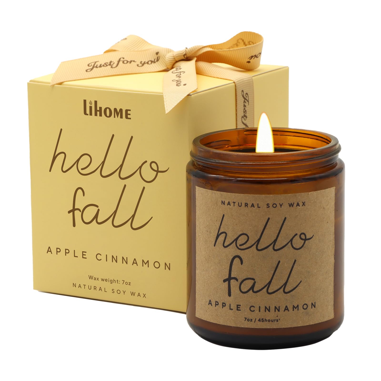 Christmas Candles - Christmas Gifts for Women, Aromatherapy Candle for Home Scented, Natural Soy Wax Vanilla Scented Candles