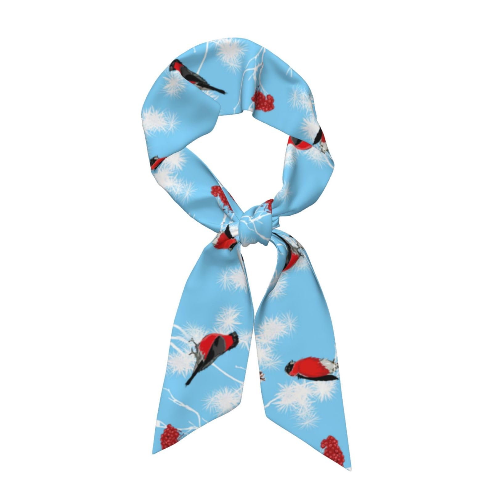 Purse Scarf Handbags For Women Scarfs Bags Band Hair Neck Scarves Silky Long Thin Satin Headscarf Fashion