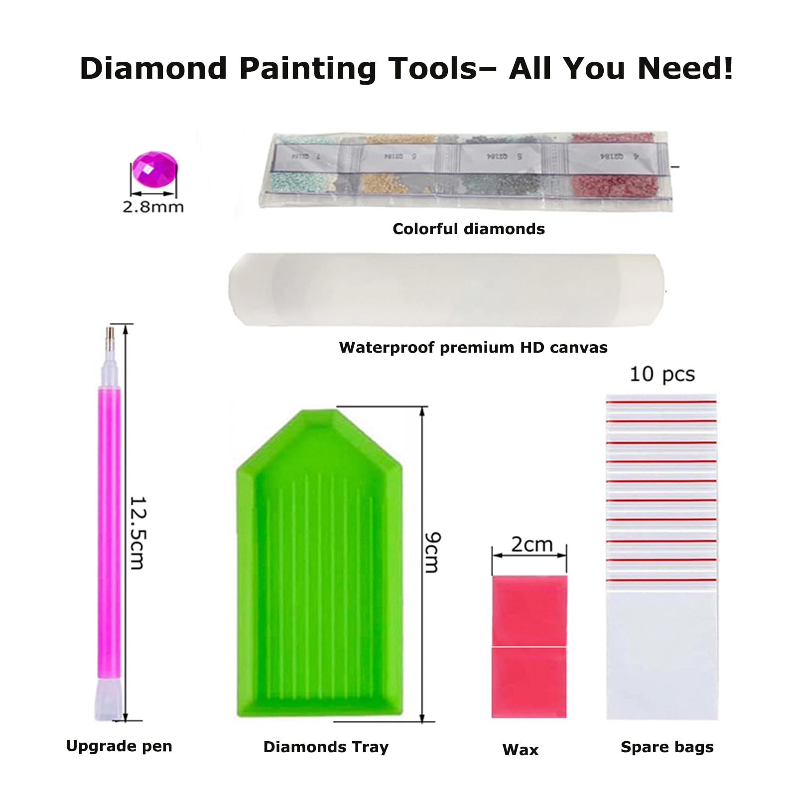 DIYDECORFUN Thanksgiving Turkey Diamond Painting Kits for Adults, 5D Fall Diamond Art Kits for Beginners, Full Round Drill Diamond Dot Painting Gem Art Kits,Home Wall Decor 13.8x13.8 Inch