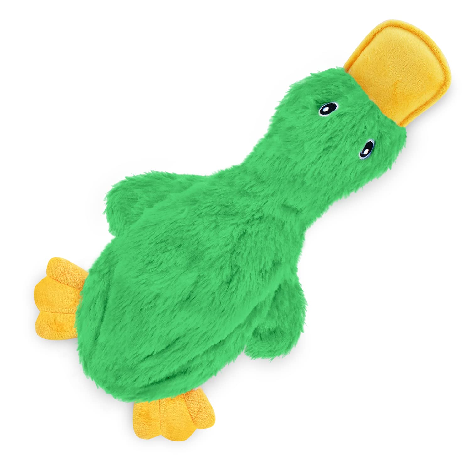 Best Pet Supplies Squeaky Dog Toys with Soft Durable Fabric for Small, Medium and Large Pets Interactive Toy for Indoor Play, Supports Active Biting and Play - 4 Figures, Small