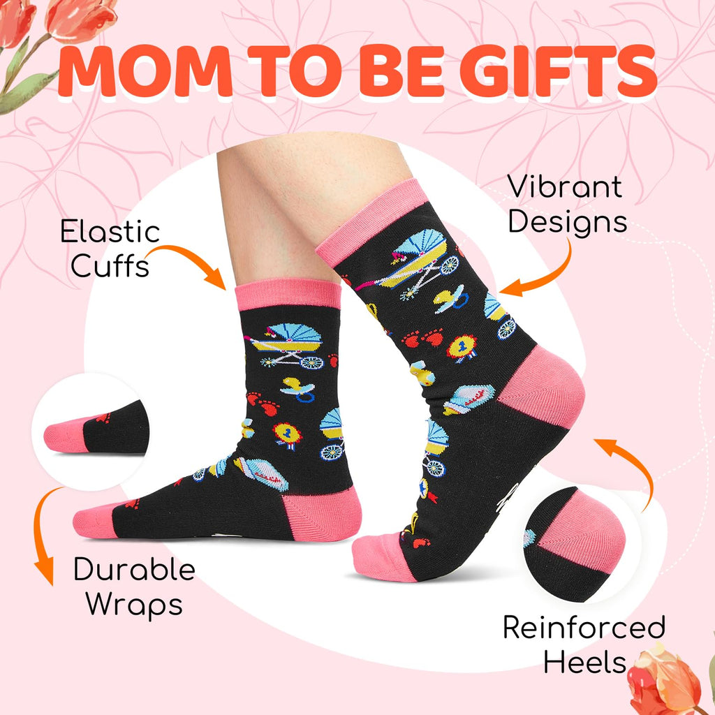 HAPPYPOP Gifts for Women Men - Aunt Uncle Grandparent Parent Socks, Mothers Father Day Socks