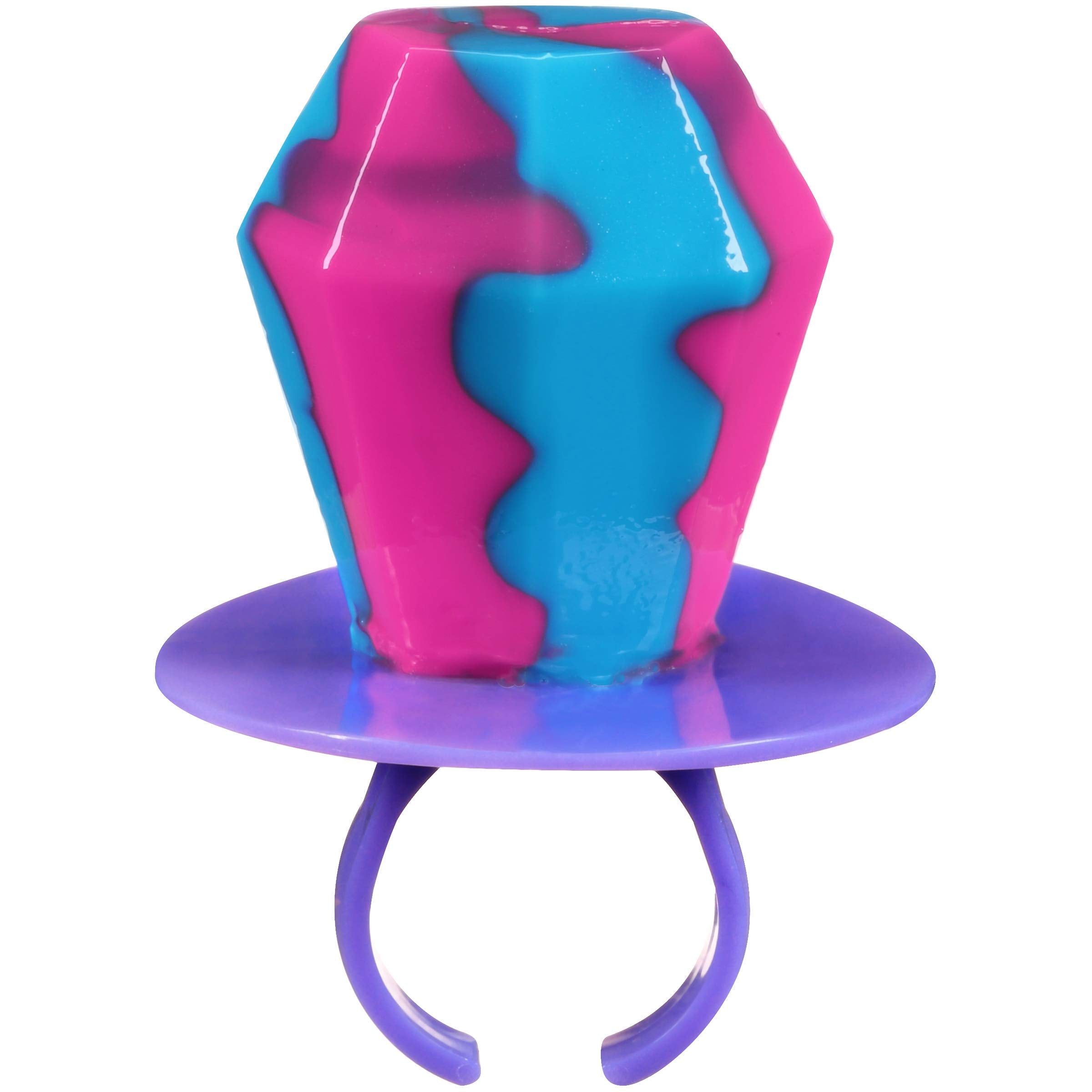 Ring Pop Lollipops - Bulk Candy Individually Wrapped Suckers Variety Party Pack- 50 Count w/Assorted Flavors - Hard Candy for Party Favors, Kids & Goodie Bags, 25 Ounce