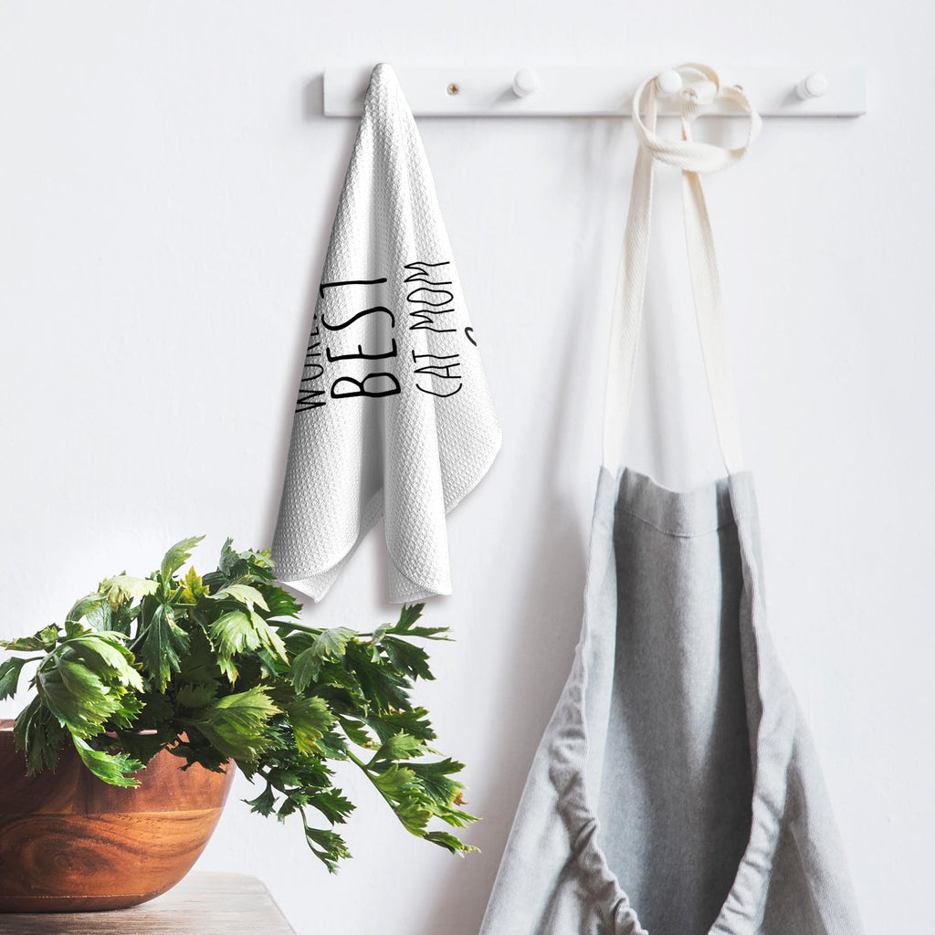 World's Best Grandparents Kitchen Towels, Grandparent Gifts for Grandma Grandpa, Grandparents Gifts from Grandchildren, Father's Day Tea Towels Kitchen Hand Towels 16x24 Inch