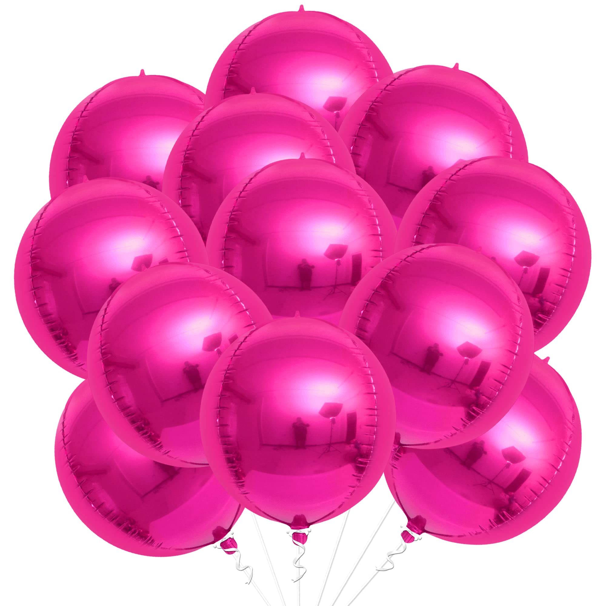 KatchOn, Large Gold Foil Balloons - 22 Inch, Pack of 12 | Gold Balloons for Graduation Decorations 2026 | Mylar Balloons for Anniversary, Wedding, Golden Birthday Party Decorations
