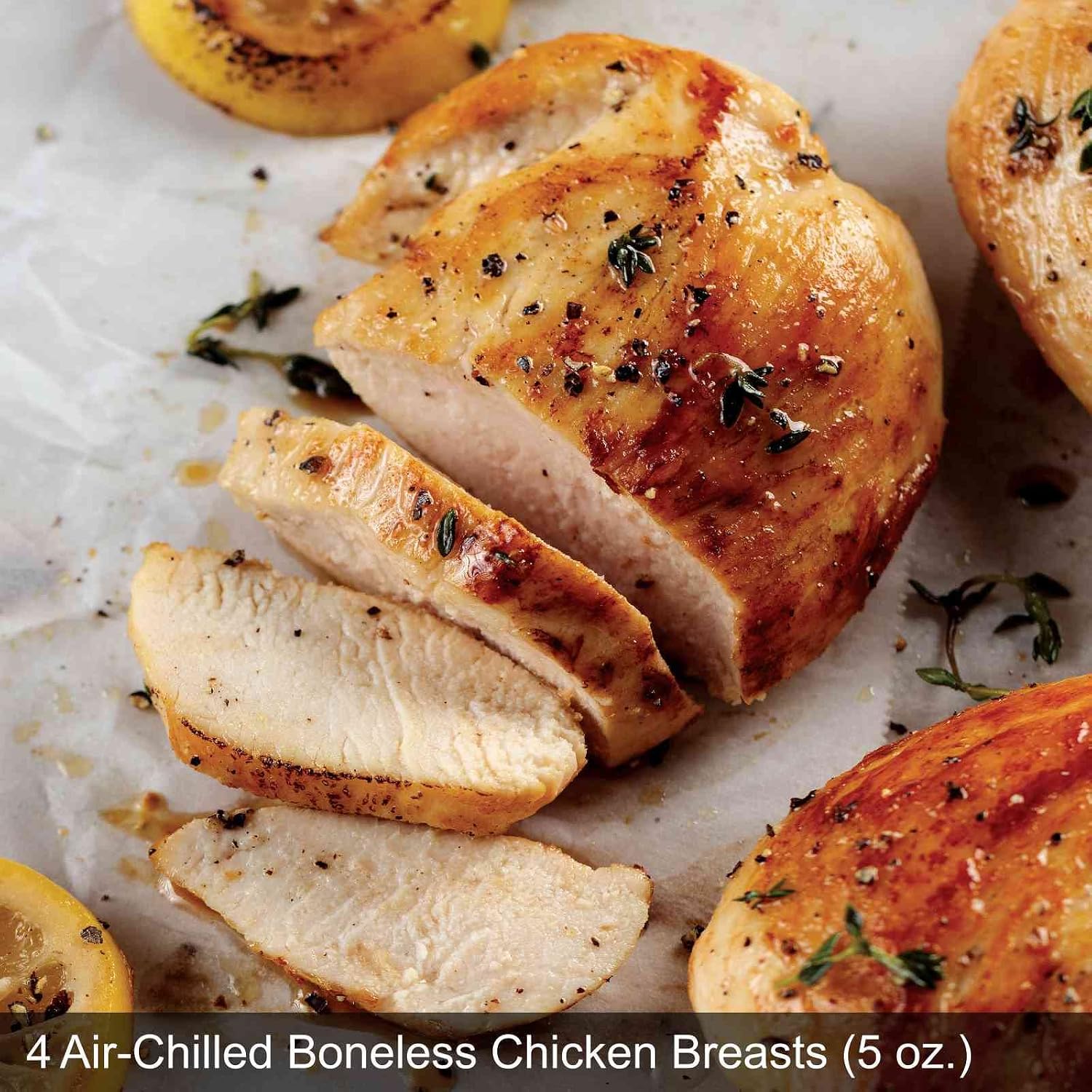 Omaha Steaks Freezer Filler, Gift-Ready or Stock Up, 25 items, 20 entrees - 4 Butcher's Cut Top Sirloins, 4 Air-Chilled Boneless Chicken Breasts, 8 Omaha Steaks Burgers, 4 Gourmet Jumbo Franks, 4 Caramel Apple Tartlets, 1 jar Omaha Steaks Seasoning