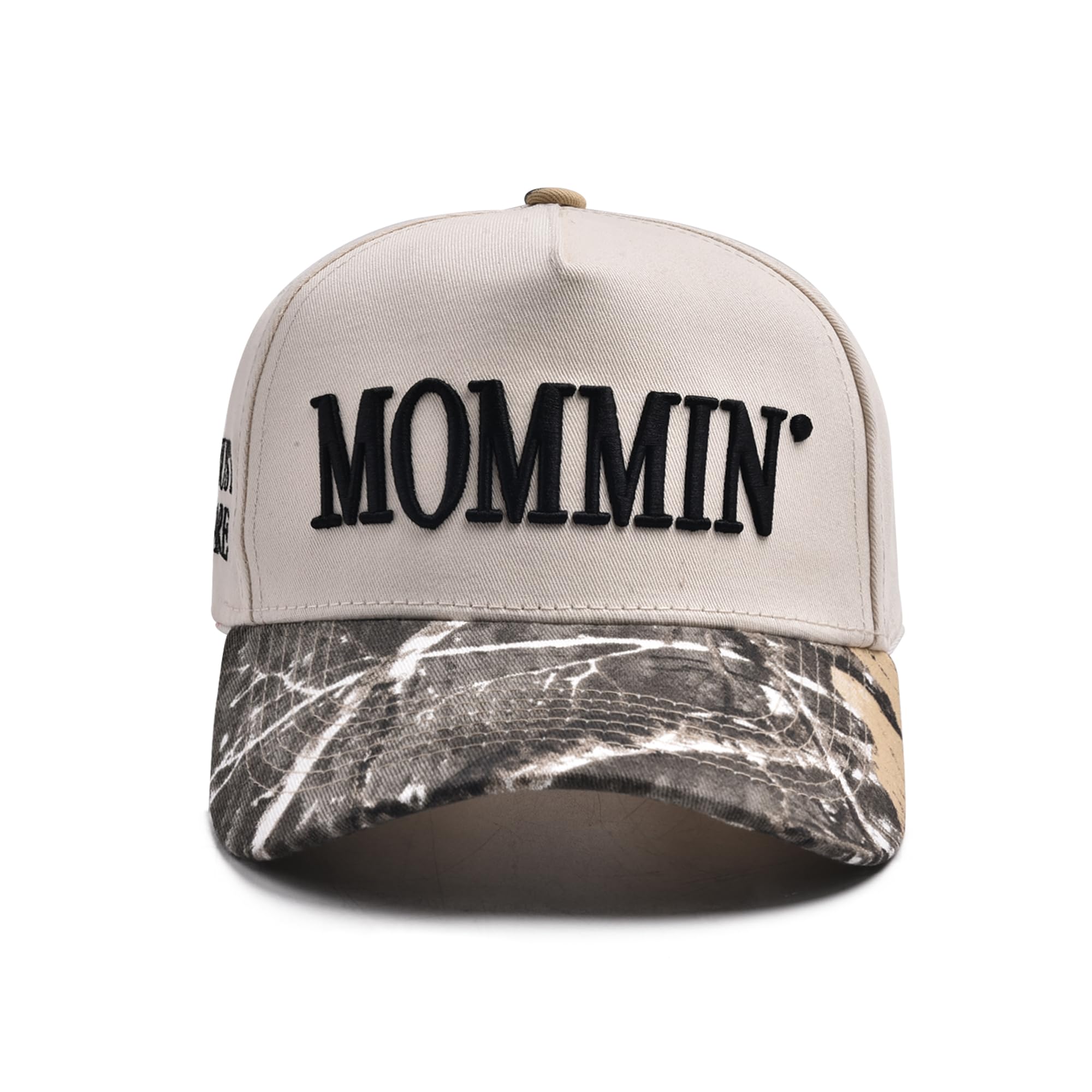 Womens Trucker Hat - With Mommin Embroidery Ponytail Fit - Mom Gifts for Birthday Christmas Valentines Day