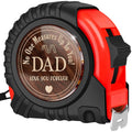 Gift for Dad Fathers Day Birthday Gifts from Daughter Son Kids Wife, New Step Dad Daddy Father in Law Presents Useful Stuff, Best Tool Gifts Woodworker Gifts Carpenter Gifts, Tape Measure 25 FT