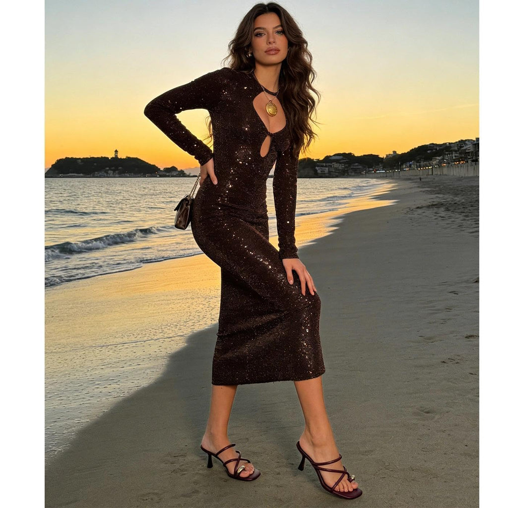 Dsevht Strappy Kitten Heel Sandals Toe Ring Flip Flop Stiletto Low Short Thong Heels Slip On Square Open Toe Summer Dress Shoes for Women