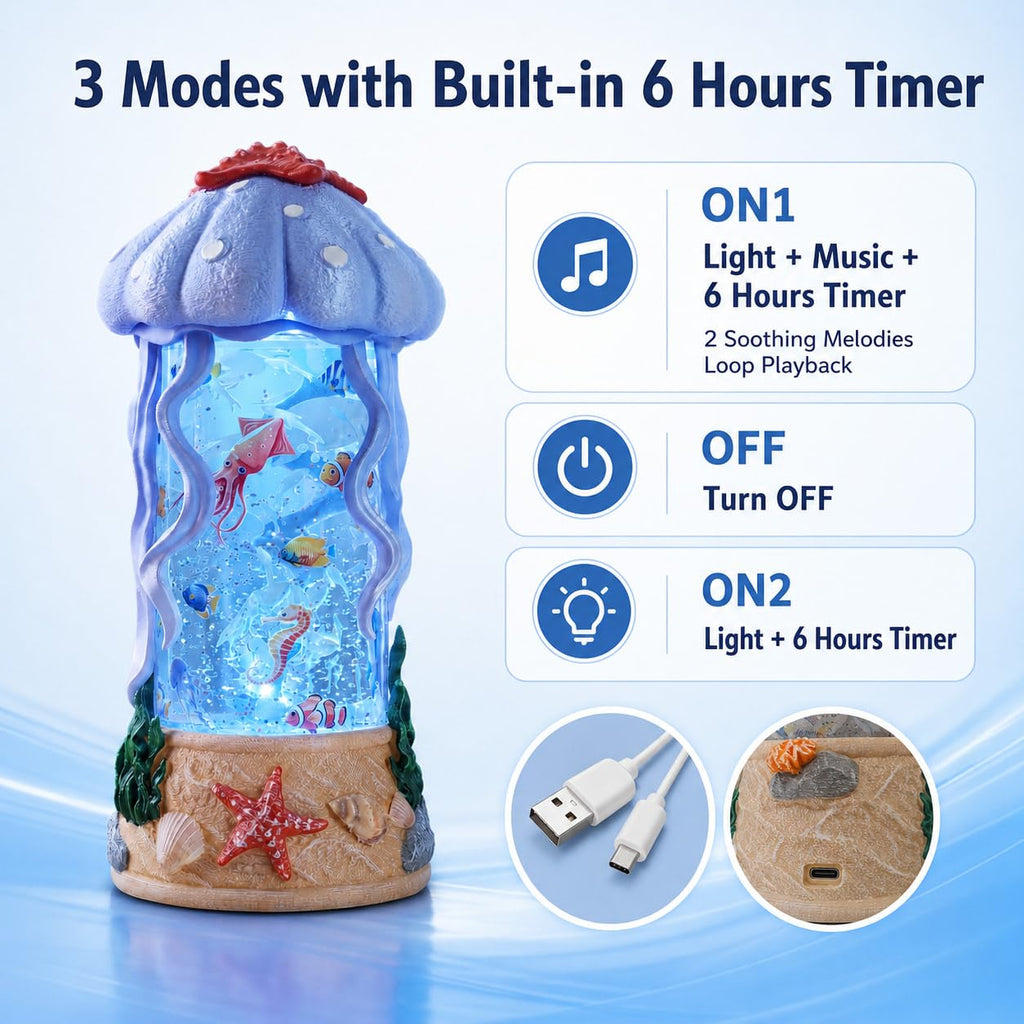 Fall Snow Globe Lantern with Swirling Maple Leaves, 9.45 Inch Autumn Water Lantern with 6 Hours Timer, USB & Battery Powered Thanksgiving Tabletop Home Decor