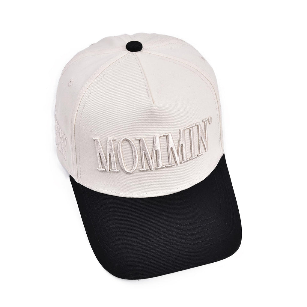 Womens Trucker Hat - With Mommin Embroidery Ponytail Fit - Mom Gifts for Birthday Christmas Valentines Day