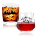 First Time Grandparents Mothers Day Gifts 2026, Grandma Wine Glass And Grandpa Whiskey Glass Set, Pregnancy Announcement Gifts For Grandparent, Promoted To Grandparents Mother‘s Day Gift for Grandma