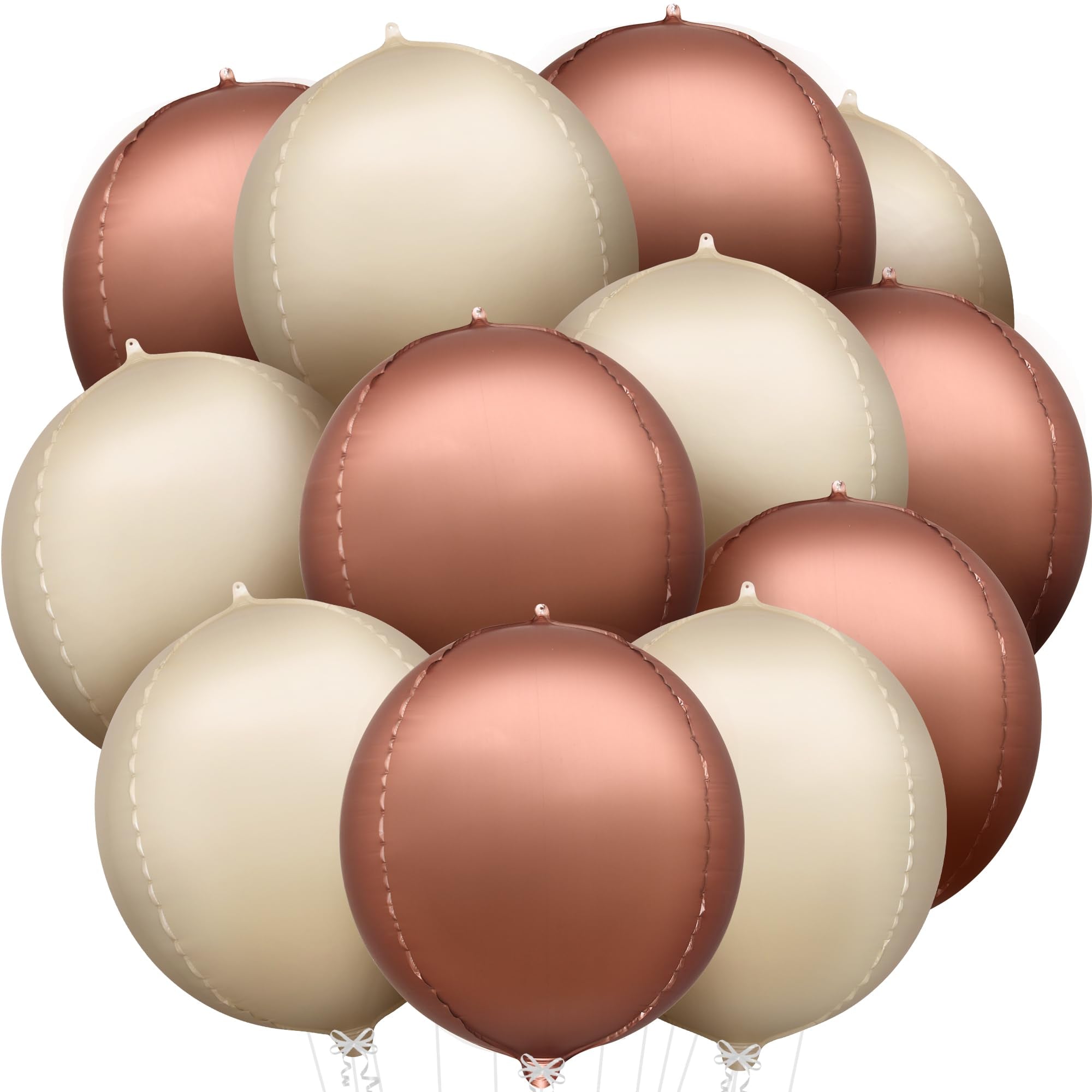 KatchOn, Large Gold Foil Balloons - 22 Inch, Pack of 12 | Gold Balloons for Graduation Decorations 2026 | Mylar Balloons for Anniversary, Wedding, Golden Birthday Party Decorations