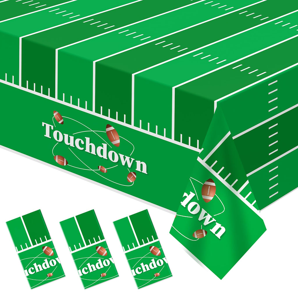 Childom 3 Pack St Patricks Day Decorations,St Patricks Day Table Cloths for Rectangle Tables,54" x 108" Disposable Plastic Tablecloths for St. Patrick's Day,Home,Kitchen,Picnic,Parties,Spring Decors