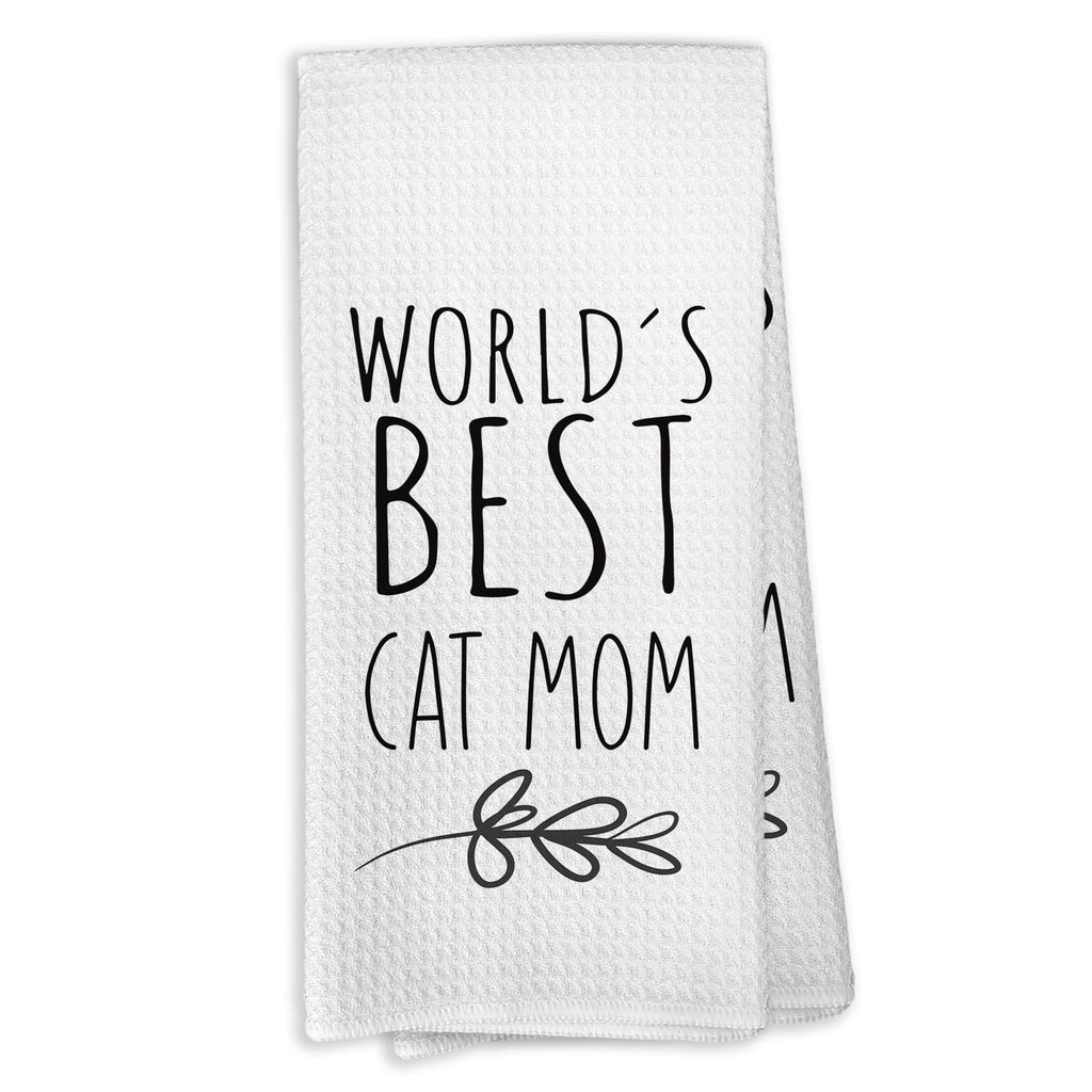 World's Best Grandparents Kitchen Towels, Grandparent Gifts for Grandma Grandpa, Grandparents Gifts from Grandchildren, Father's Day Tea Towels Kitchen Hand Towels 16x24 Inch