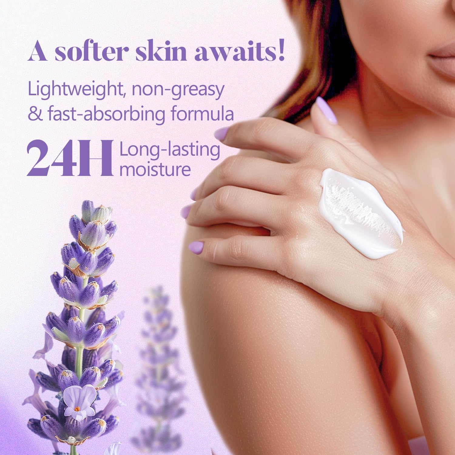Gift Set for Women Body & Earth Gifts Set Lavender Gift Baskets For Women Bath Sets with Bubble Bath Body Lotion Scented Candle Mother‘s Day Gifts for mom