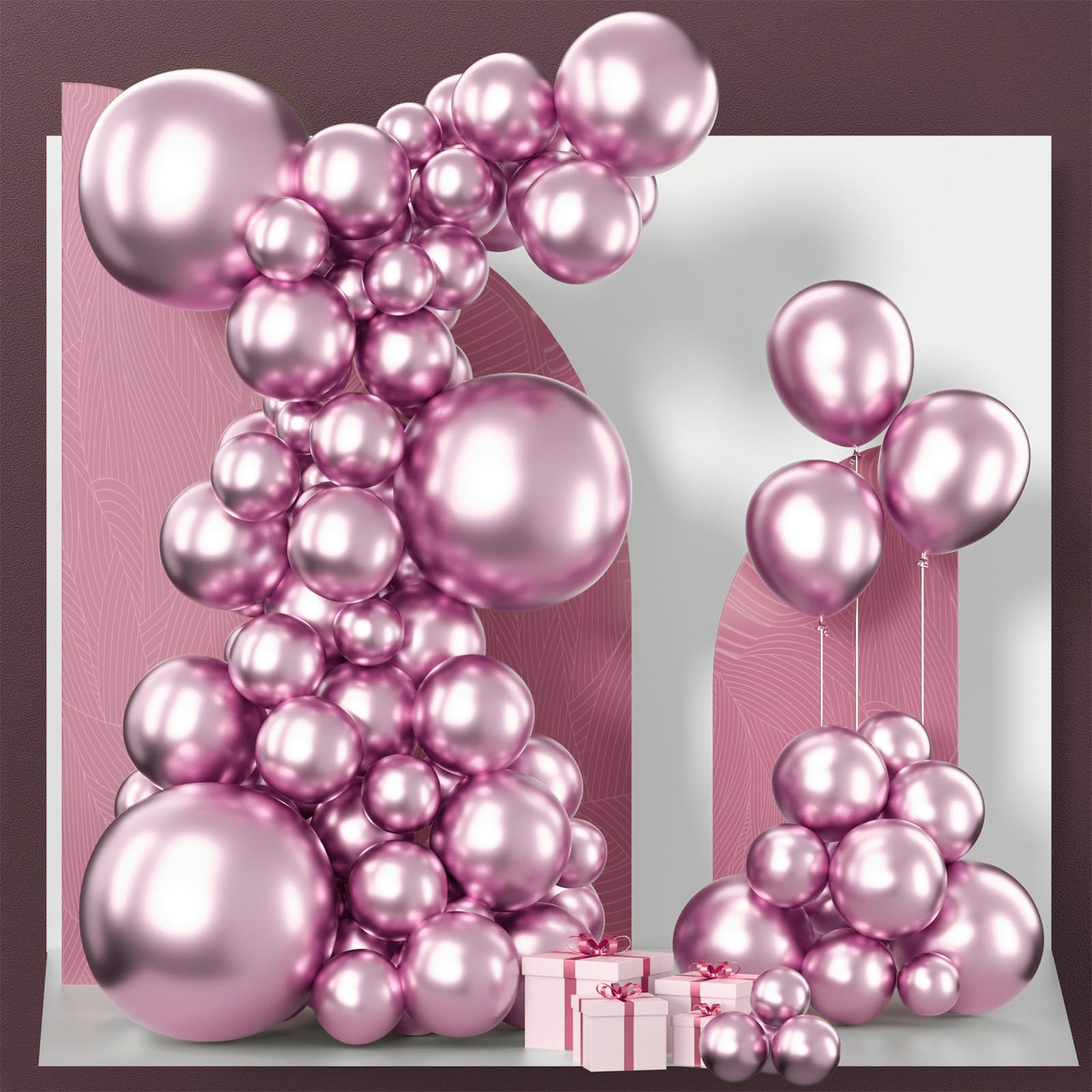 PartyWoo Gold Balloons 100pcs 12 Inch Gold Latex Helium Balloons for Birthday Wedding Anniversary Baby Shower Graduation Bachelorette Retirement Engagement Tea Casino Disco Party Decorations Gold-G101