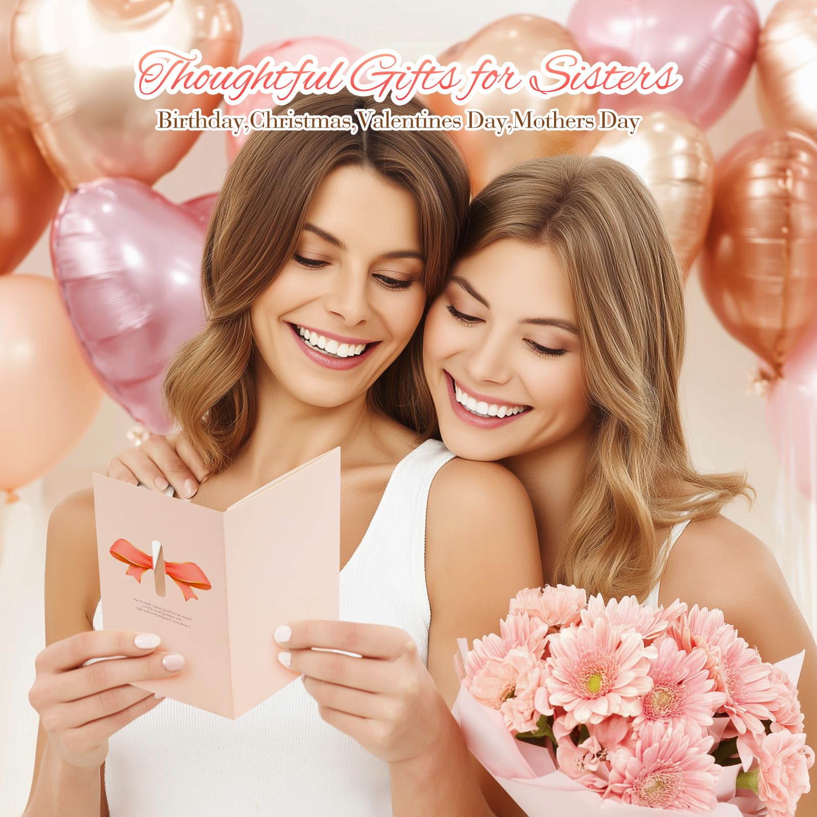 Birthday Gifts for Women, Mom, Sister, Friend: Unique Pink Self Care Spa Relaxation Baskets Set, Mothers Day, Christmas, Valentines, Holiday, Gift for Her, Girlfriend, Grandma, Wife, Bestie, Coworker