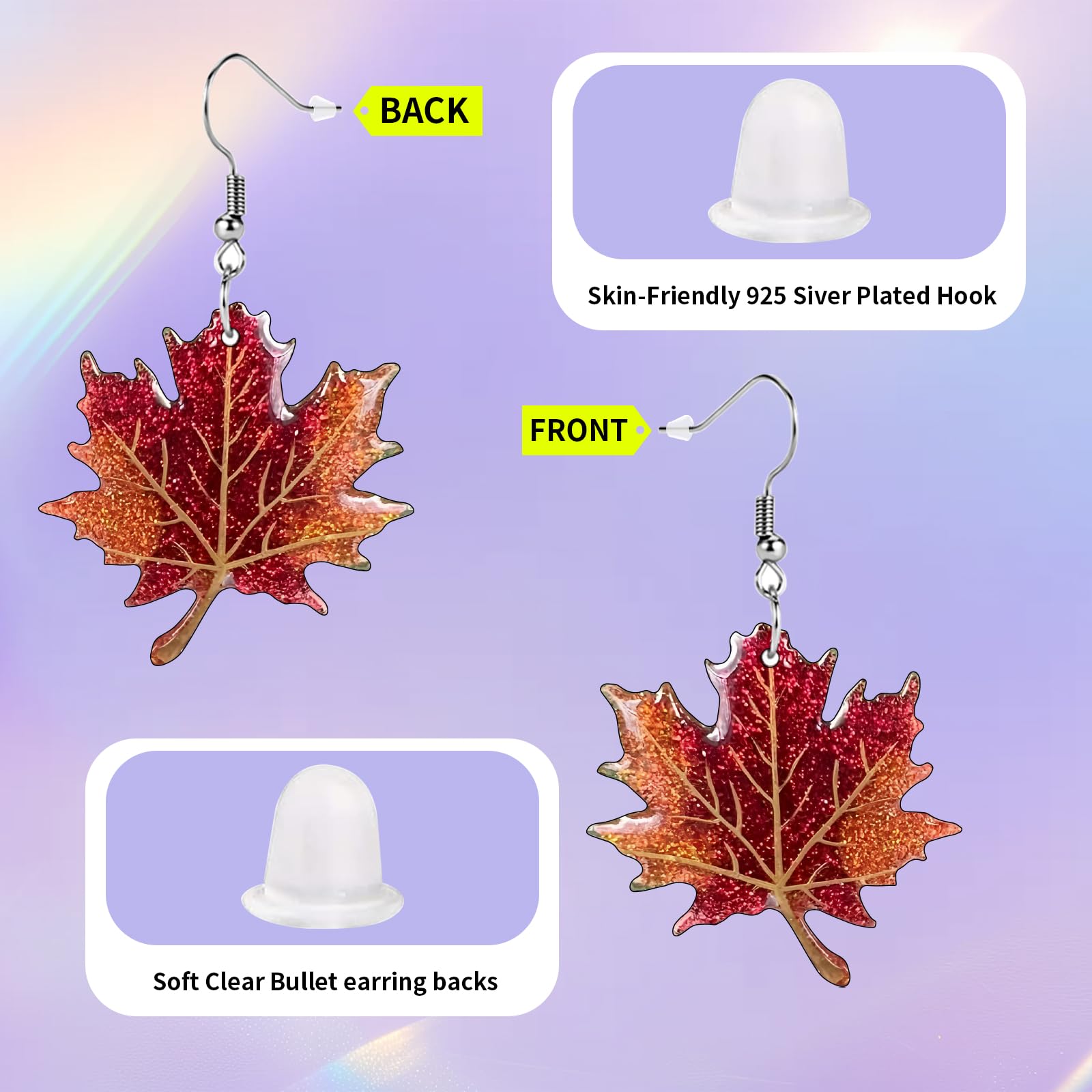 Funny Dog Sunflower Paw Print Earrings for Women - Unique & Quirky Funky Acrylic Dangle Earrings, Cute & Silly Novelty Design, Wacky & Crazy Earrings for Fun Lovers