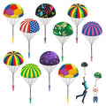 Parachute Toy Easter Eggs Outdoor Flying Parachute for Kid, Throwing Children's Flying Toys with Small Figures, Easter Basket Stuffers Top Indoor Hand Throw Soliders for 3-12 Year Old (10PCS)