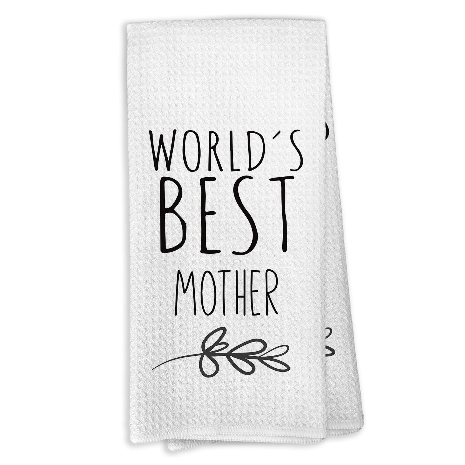 World's Best Grandparents Kitchen Towels, Grandparent Gifts for Grandma Grandpa, Grandparents Gifts from Grandchildren, Father's Day Tea Towels Kitchen Hand Towels 16x24 Inch