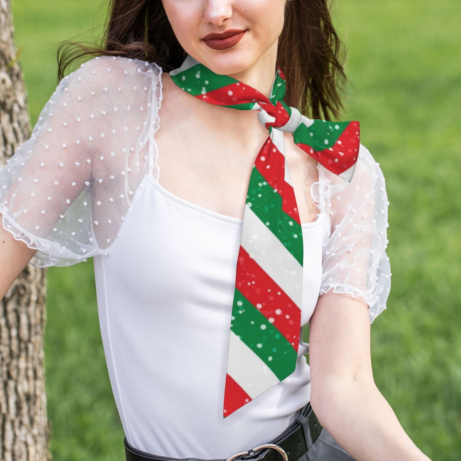 Purse Scarf Handbags For Women Scarfs Bags Band Hair Neck Scarves Silky Long Thin Satin Headscarf Fashion