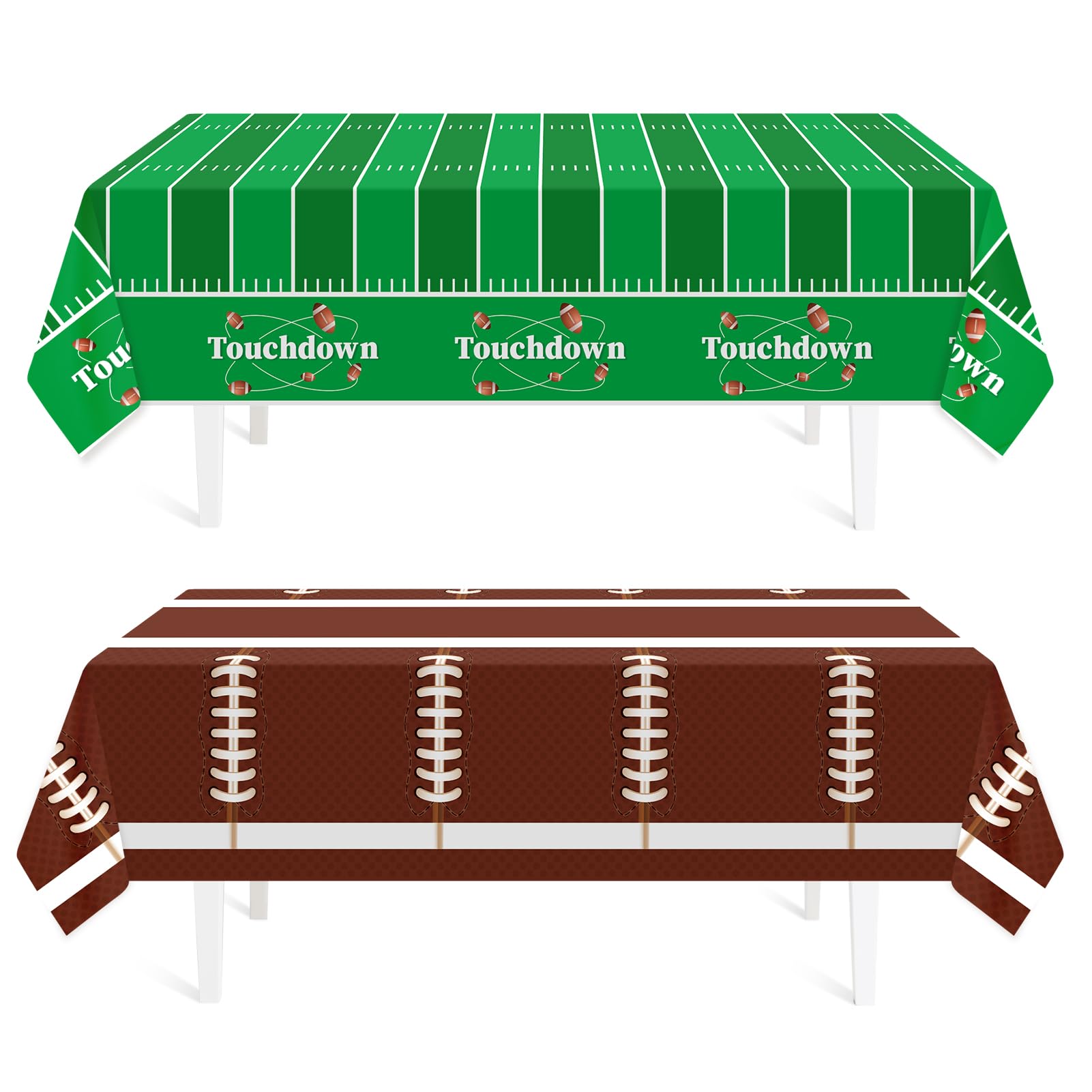 Childom 3 Pack St Patricks Day Decorations,St Patricks Day Table Cloths for Rectangle Tables,54" x 108" Disposable Plastic Tablecloths for St. Patrick's Day,Home,Kitchen,Picnic,Parties,Spring Decors