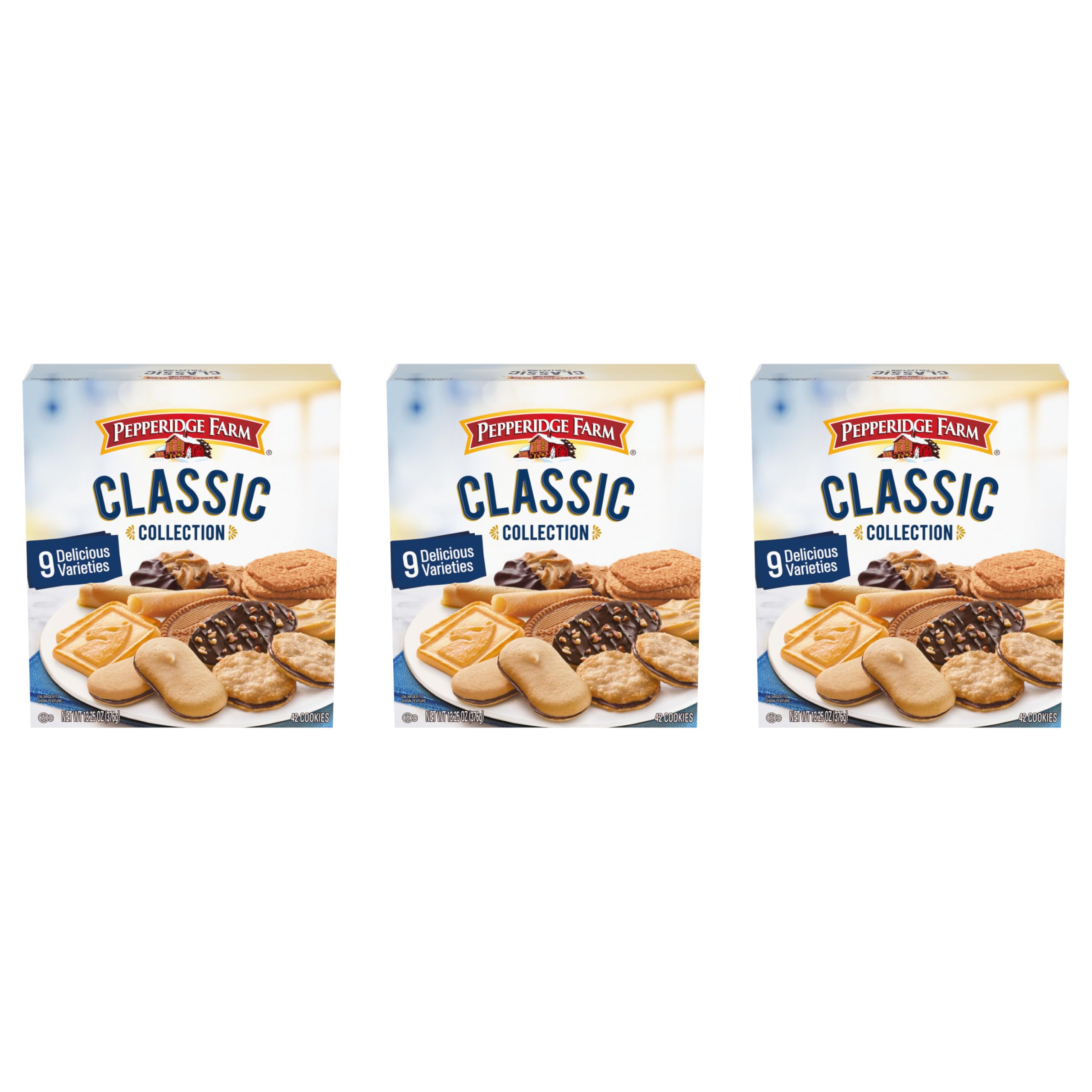 Pepperidge Farm Chocolate Collection, 7 Cookie Varieties, 13-oz Box