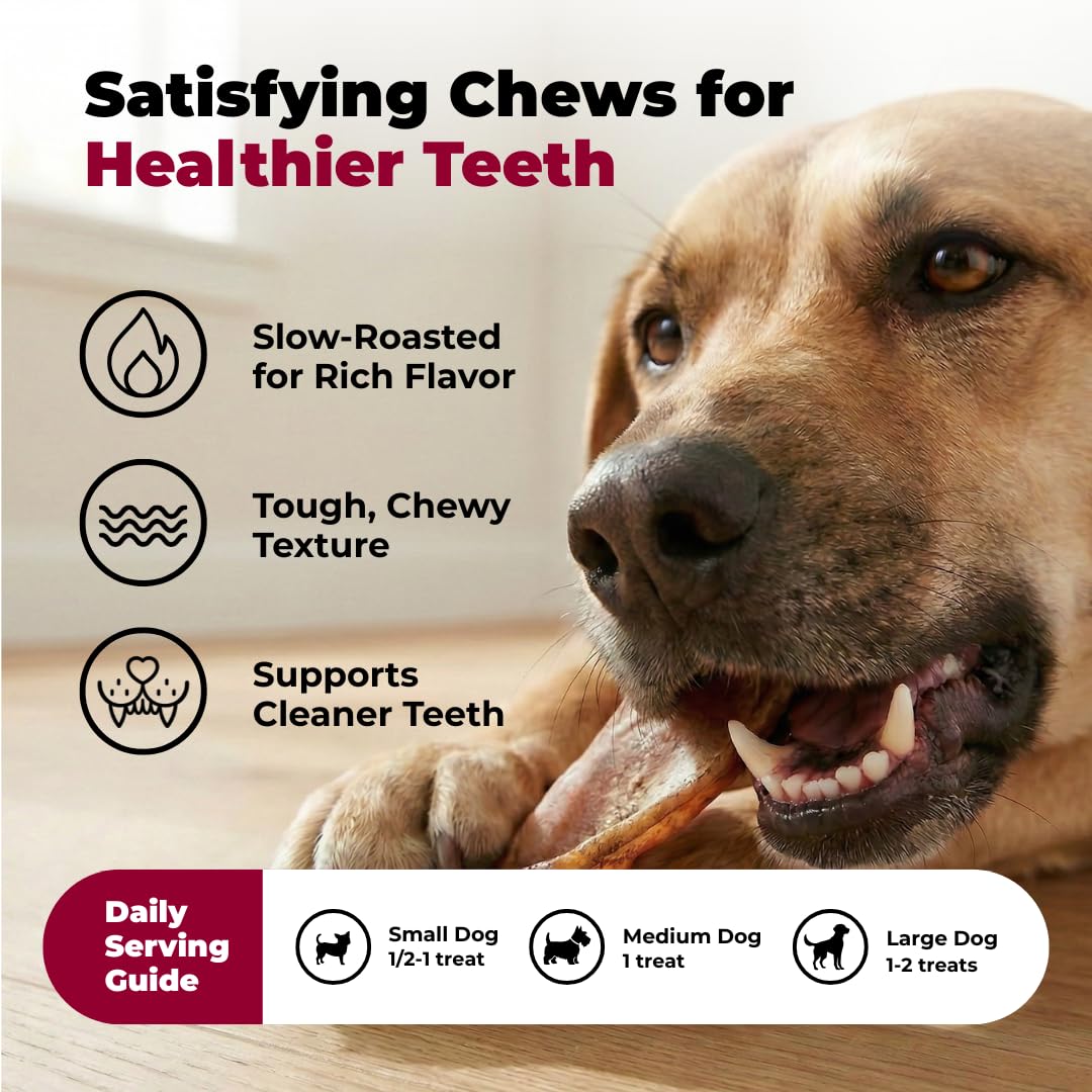 Best Pet Supplies GigaBite Roasted Pig Ears for Dogs - Natural Dog Chews, Roasted Pigs Ears, Safe for Puppies and Aggressive Chewers, Cleans Teeth and Gums - Slivers, 1.8 Pounds