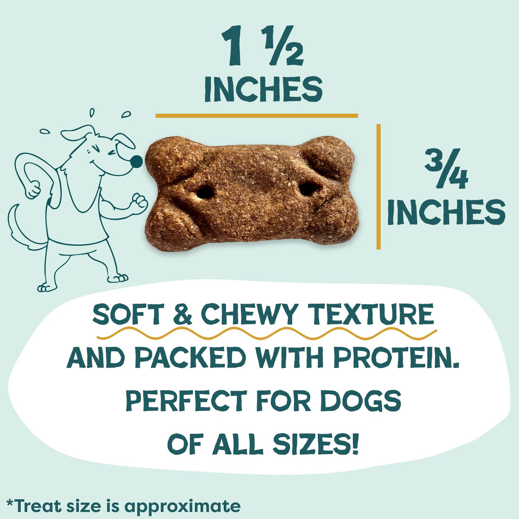 Shameless Pets Soft Dog Treats – Bacon Me Crazy Meaty Tenders, Soft & Chewy Treats for Dogs, Real Bacon 1st Ingredient, Grain Free, Healthy Treats for Small, Medium & Large Dogs, 8oz