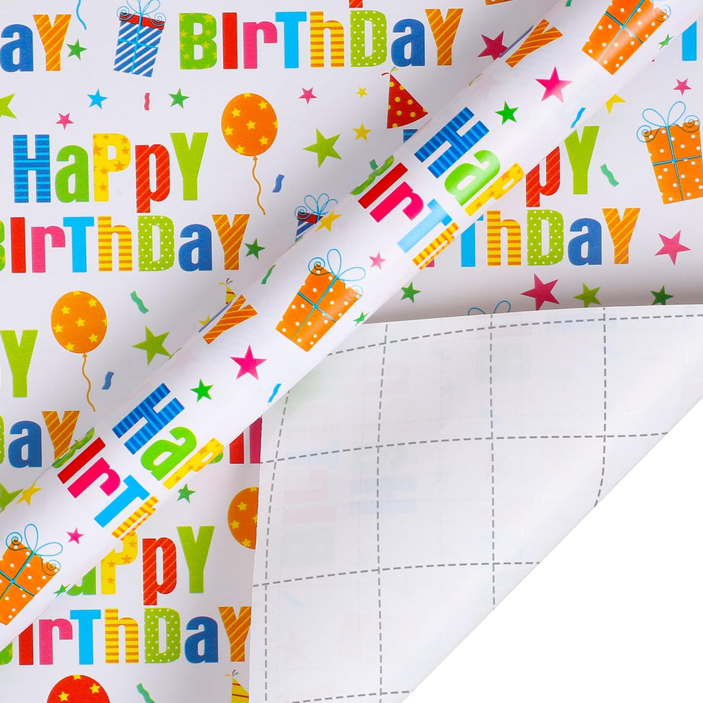 woric 4 Rolls Sage Green Wrapping Paper Neutral Wrapping Paper with Stripe Polka Dot Check Beige Leaves Design for Baby Shower Wedding Bridal Shower Graduation Birthday-17 x 120 in Per Roll