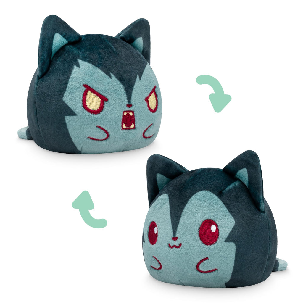 TeeTurtle Spooky Surprise Series Reversible Plushie Mystery Box - 3-Inch Mini Two-Sided Blind Box Plush with Embroidered Details - Cute Collectible Halloween Toy for Kids, Teens, and Adults