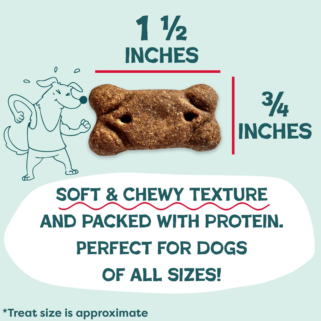 Shameless Pets Soft Dog Treats – Bacon Me Crazy Meaty Tenders, Soft & Chewy Treats for Dogs, Real Bacon 1st Ingredient, Grain Free, Healthy Treats for Small, Medium & Large Dogs, 8oz