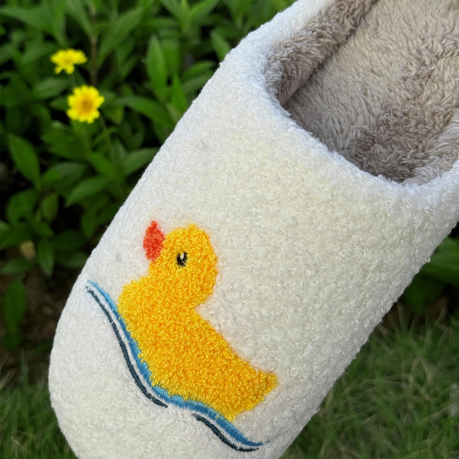 Cute Animal Slippers for Women Men Winter Fluffy Warm House Slippers Soft Plush Indoor outdoor Shoes