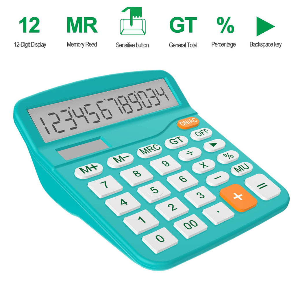 Helect Calculator, Standard Function Calculator (Black)
