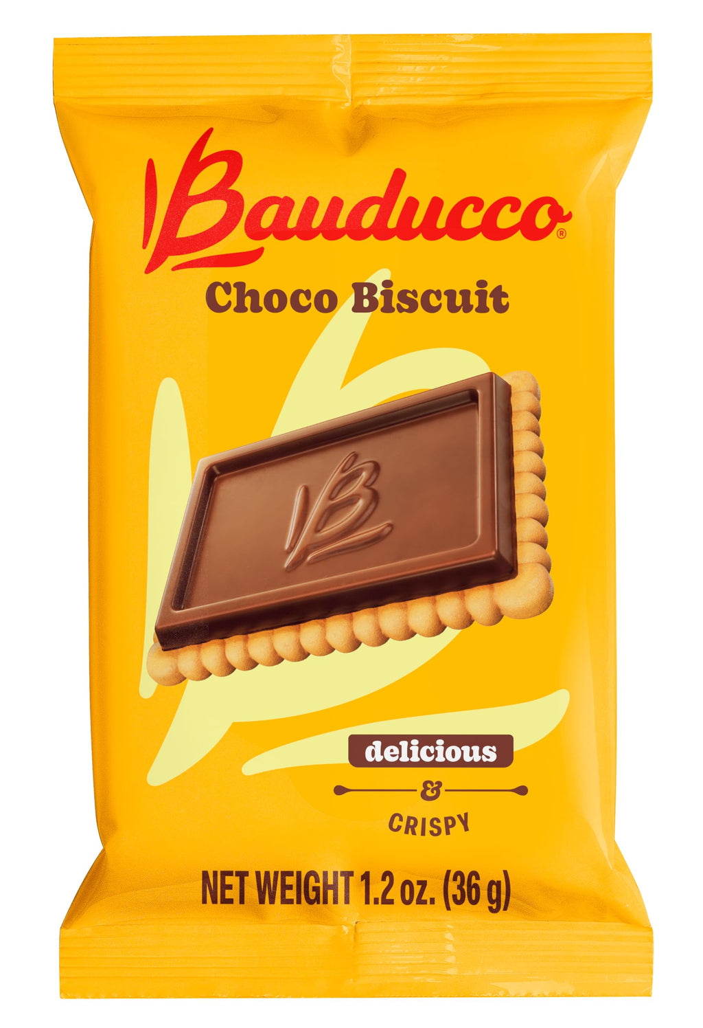 Bauducco Choco Biscuit Cookies Gift Tin – Crispy Chocolate-Covered Biscuits, Individually Wrapped for Snacking, Sharing, or Holiday Gifting, 5.7 oz (Pack of 9)