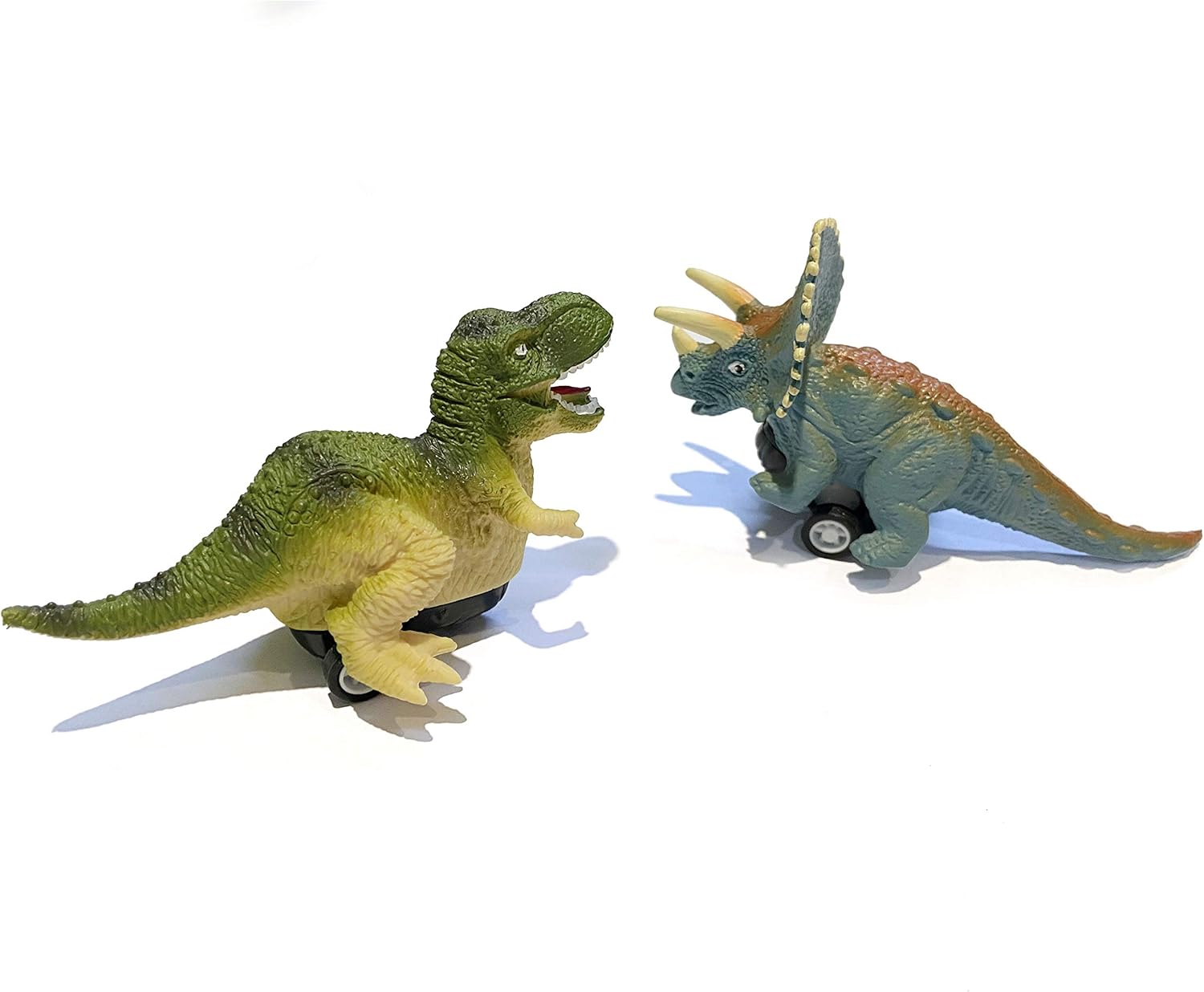 4 Pack Jumbo Dinosour Eggs with Dinosaur Pull Back Cars Dinos Vehicles Toys Inside for Kids Boys Girls Easter Basket Stuffers Party Favors Easter Egg Hunt