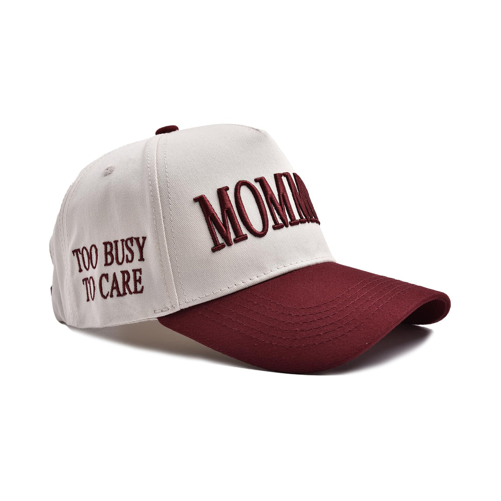 Womens Trucker Hat - With Mommin Embroidery Ponytail Fit - Mom Gifts for Birthday Christmas Valentines Day