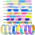 120 Pcs Pop Bubble Bracelet Fidget Toys, Pop Wristband Fidget Bulk Toy for Party Favors, Halloween Christmas Valentine Gifts Students Gifts Classroom Prizes Goodie Bag Stuffers for Kids