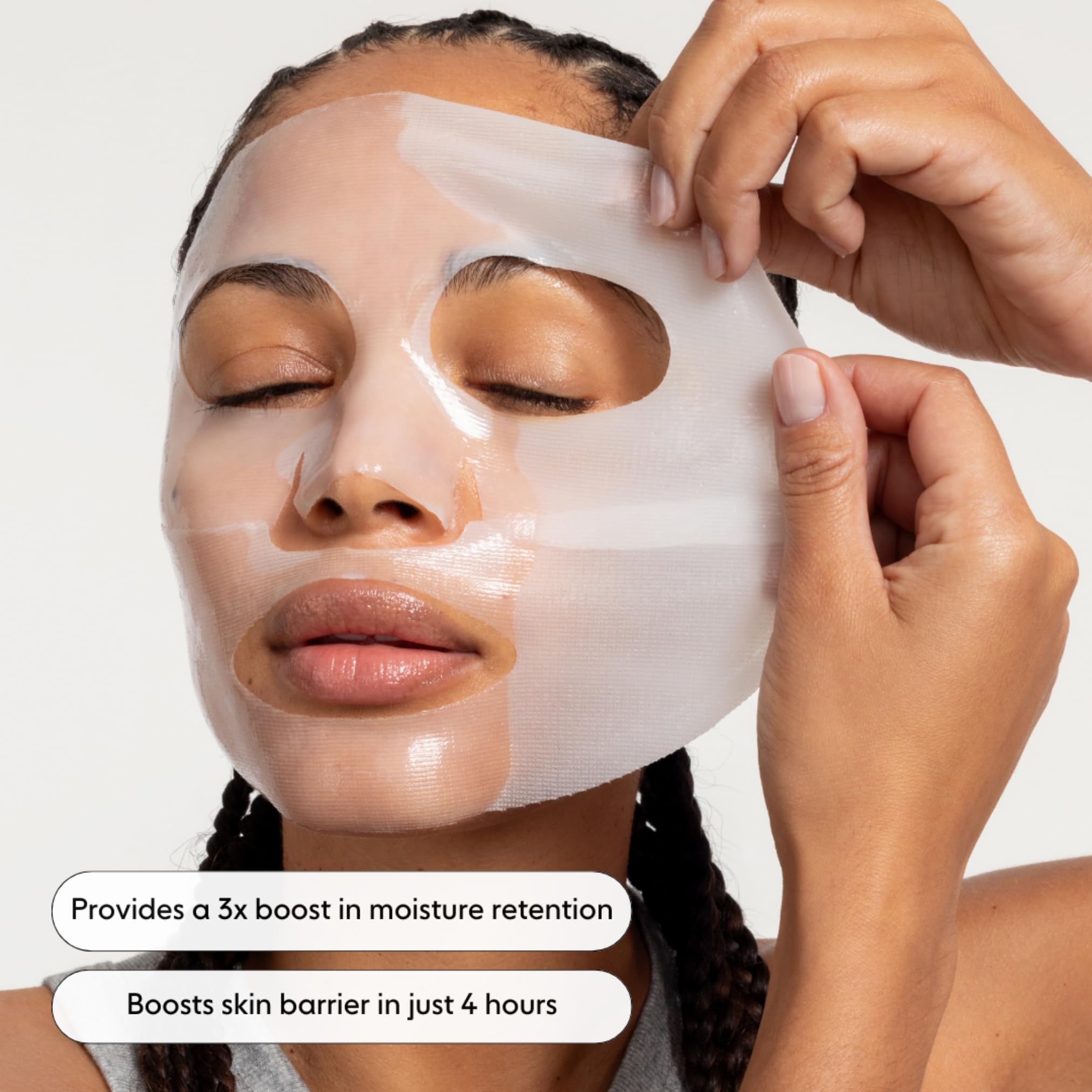 LOOPS DOUBLE TAKE - Glow Korean Hydrogel Face Masks - Calms and Soothes Skin - Refine Pores and Smooth for a Flawless Face - Hydrating Skin Mask Face Mask Leaves You Refreshed and Loumonus 5pc